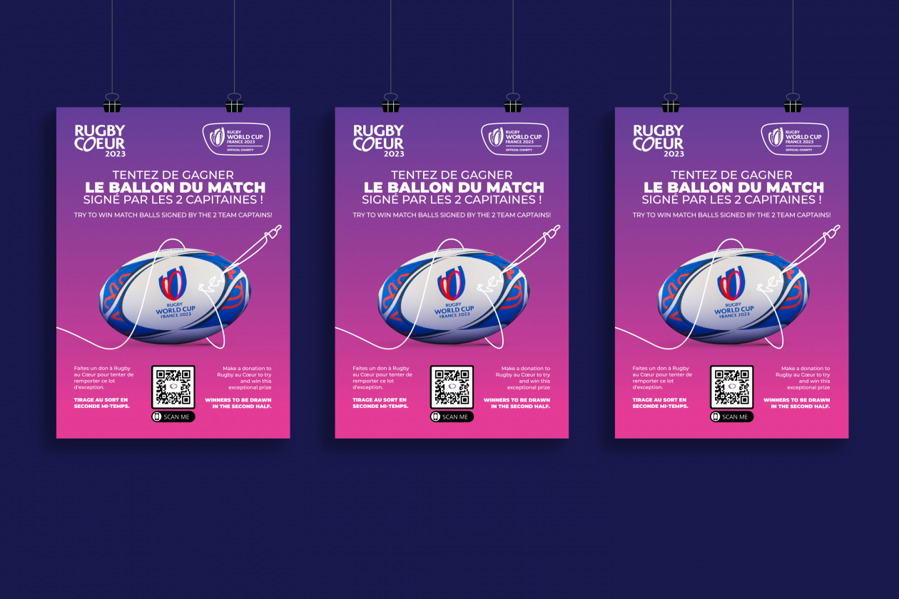 Afficheuse A4 mockup